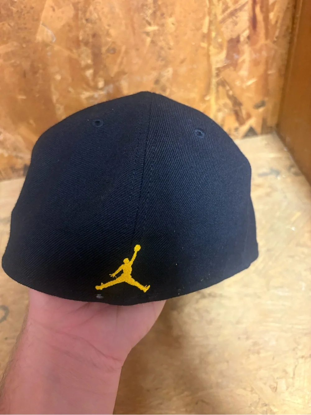 Michigan Wolverines Jordan Embroidered Fitted Cap